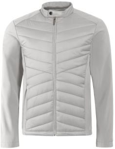 Hybridná bunda pánska Cross 555 strieborno sivá 2