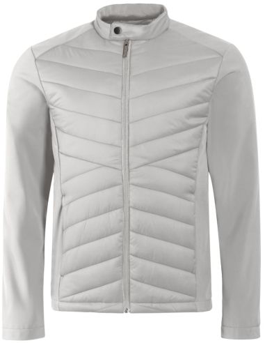 Hybridná bunda pánska Cross 555 strieborno sivá