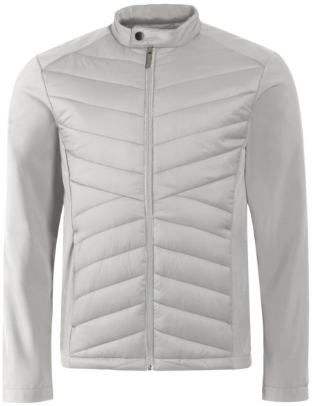 Hybridná bunda pánska Cross 555 strieborno sivá