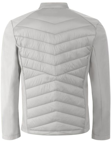 Hybridná bunda pánska Cross 555 strieborno sivá