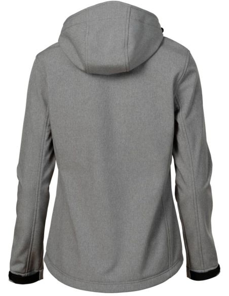 Softshellová bunda dámska Performance 521 tmavosivý melír