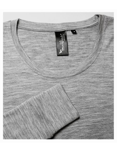 Tričko dámske Merino Rise LS 160 mandľová