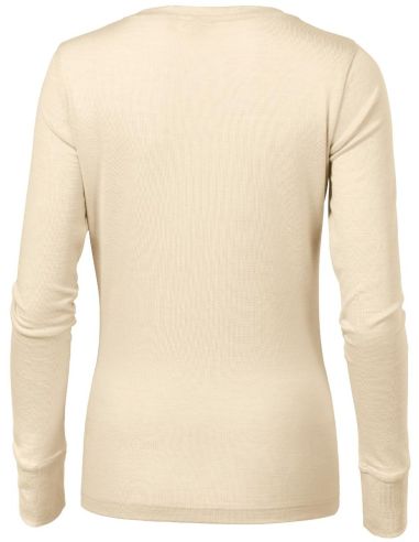 Tričko dámske Merino Rise LS 160 mandľová