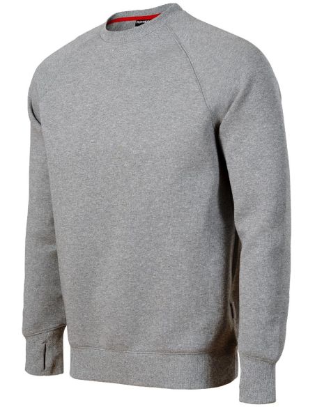 Mikina pánska Vertex W42 tmavosivý melír