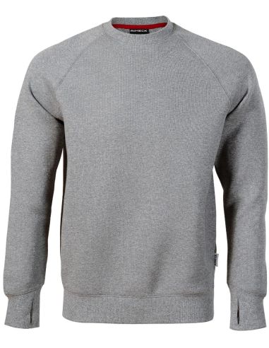 Mikina pánska Vertex W42 tmavosivý melír