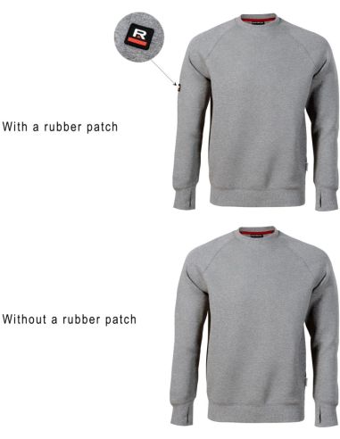 Mikina pánska Vertex W42 tmavosivý melír