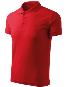 Polokošeľa pánska Pique Polo Free F03 červená