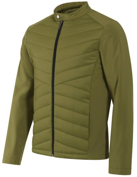 Hybridná bunda pánska Cross 555 avokádová zelená
