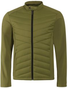 Hybridná bunda pánska Cross 555 avokádová zelená 2