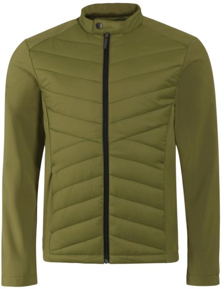 Hybridná bunda pánska Cross 555 avokádová zelená
