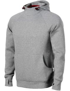 Mikina pánska Vertex Hoodie W43 tmavosivý melír