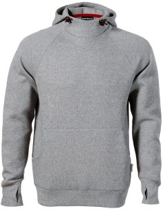 Mikina pánska Vertex Hoodie W43 tmavosivý melír 2