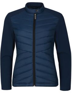 Hybridná bunda dámska Cross 556 tmavomodrá 2