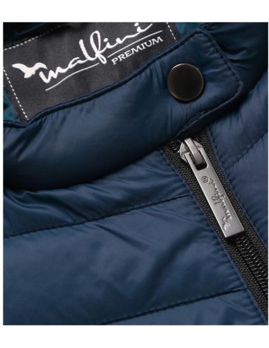 Hybridná bunda dámska Cross 556 tmavomodrá