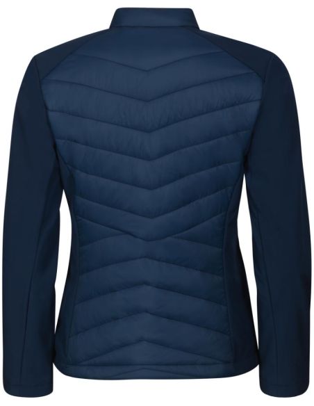 Hybridná bunda dámska Cross 556 tmavomodrá