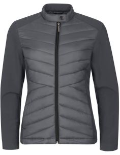 Hybridná bunda dámska Cross 556 light anthracite 2