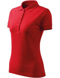 Polokošeľa dámska Pique Polo Free F10 červená