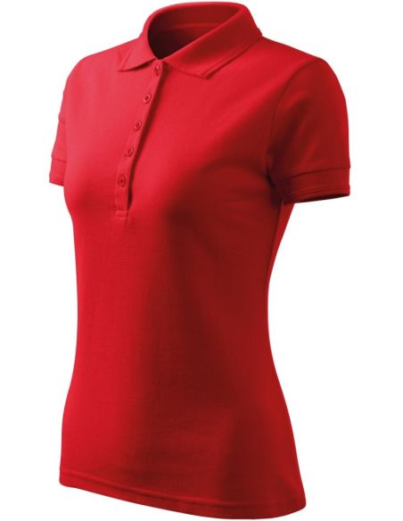 Polokošeľa dámska Pique Polo Free F10 červená