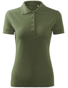 Polokošeľa dámska Pique Polo Free F10 khaki 2