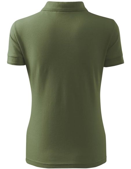 Polokošeľa dámska Pique Polo Free F10 khaki