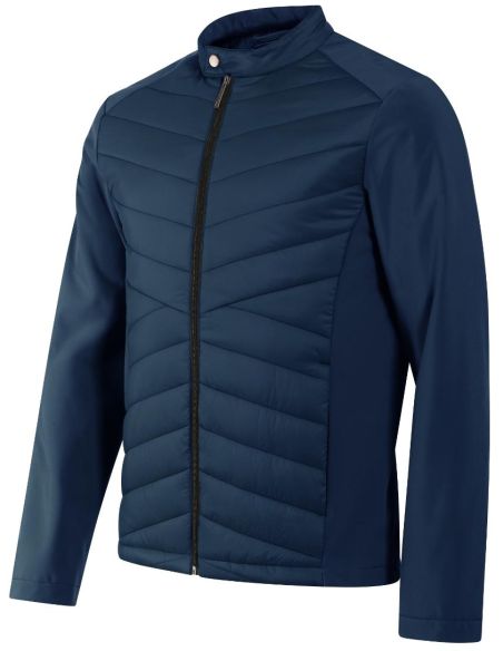 Hybridná bunda pánska Cross 555 tmavomodrá