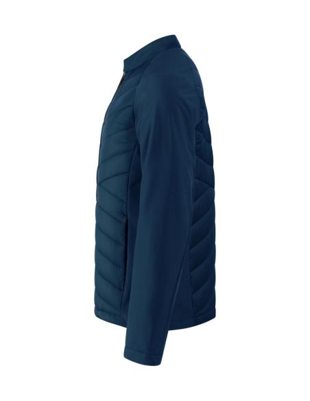 Hybridná bunda pánska Cross 555 tmavomodrá