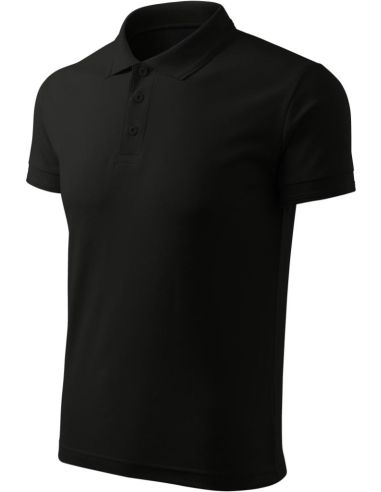 Polokošeľa pánska Pique Polo Free F03 čierna