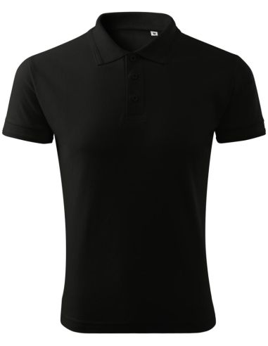 Polokošeľa pánska Pique Polo Free F03 čierna
