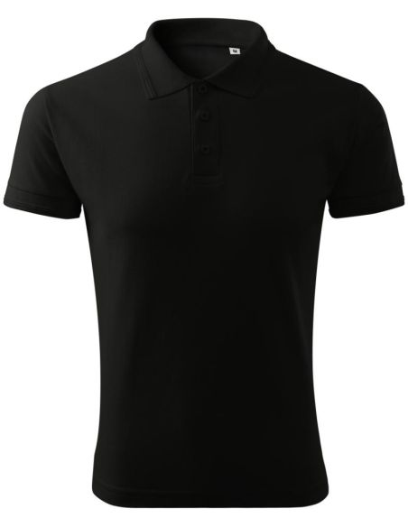 Polokošeľa pánska Pique Polo Free F03 čierna