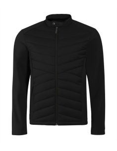 Hybridná bunda pánska Cross 555 čierna 2