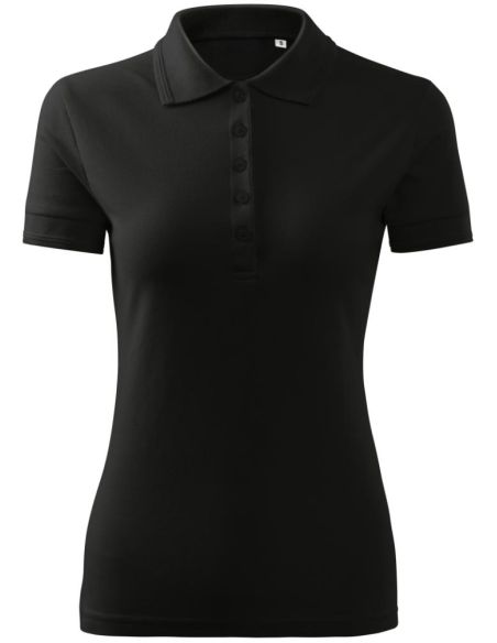 Polokošeľa dámska Pique Polo Free F10 čierna