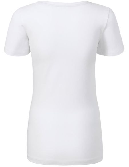 Tričko dámske Action V-neck 701 biela