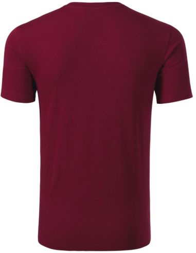 Tričko pánske Action V-neck 700 garnet