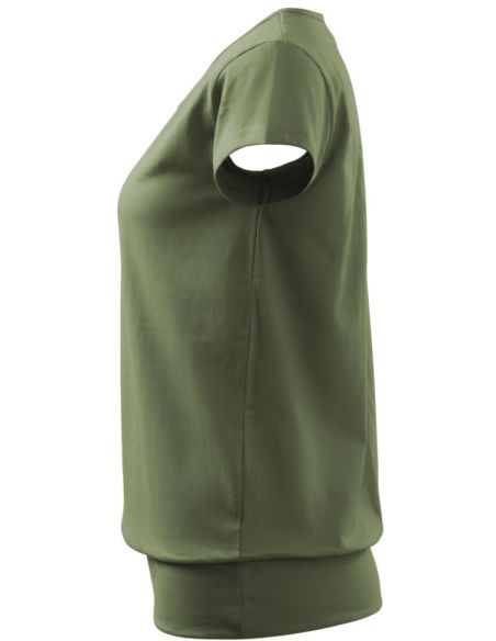 Tričko dámske City 120 khaki