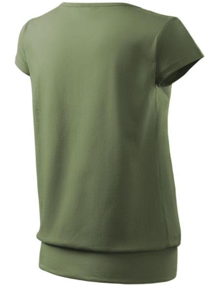 Tričko dámske City 120 khaki