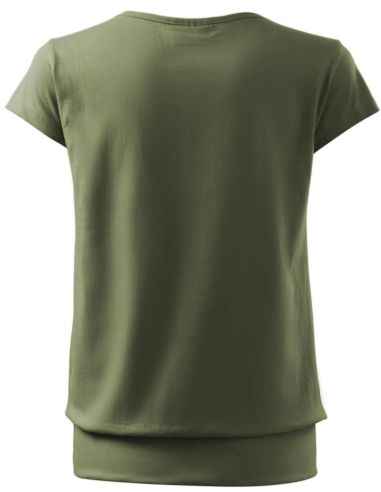 Tričko dámske City 120 khaki