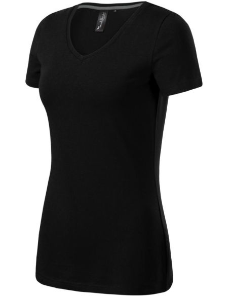 Tričko dámske Action V-neck 701 čierna