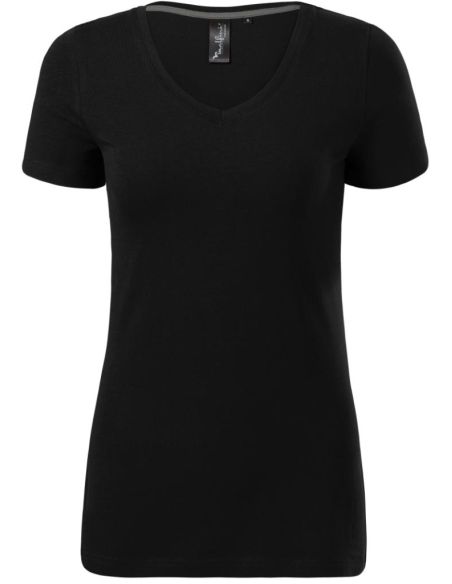 Tričko dámske Action V-neck 701 čierna