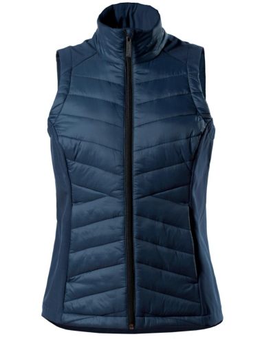 Hybridná vesta dámska Cross 558 tmavomodrá