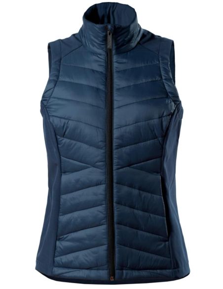 Hybridná vesta dámska Cross 558 tmavomodrá
