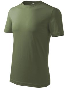 Tričko pánske Classic New 132 khaki