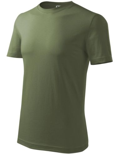 Tričko pánske Classic New 132 khaki