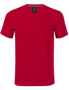 Tričko pánske Action V-neck 700 formula red 2