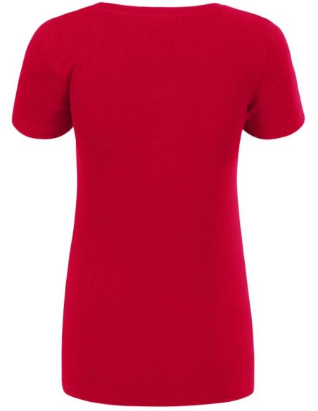 Tričko dámske Action V-neck 701 formula red