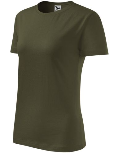 Tričko dámske Classic New 133 military