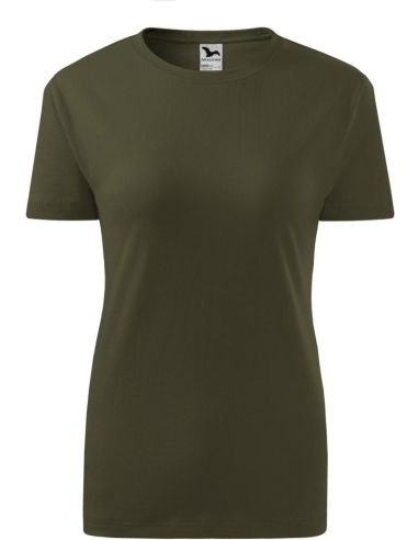 Tričko dámske Classic New 133 military