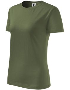 Tričko dámske Classic New 133 khaki