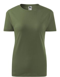 Tričko dámske Classic New 133 khaki 2