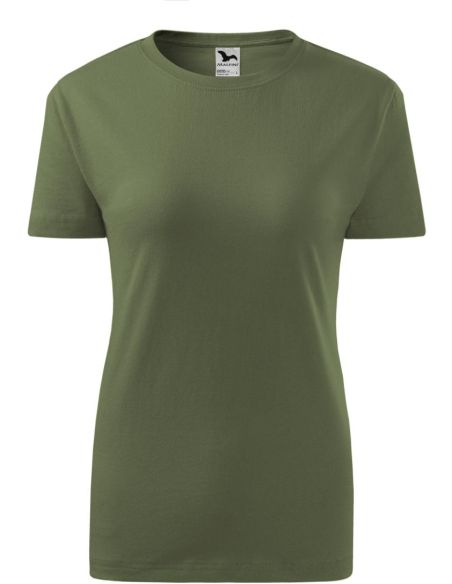 Tričko dámske Classic New 133 khaki