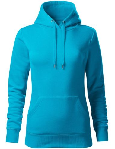 Mikina dámska Cape Free F14 tyrkysová